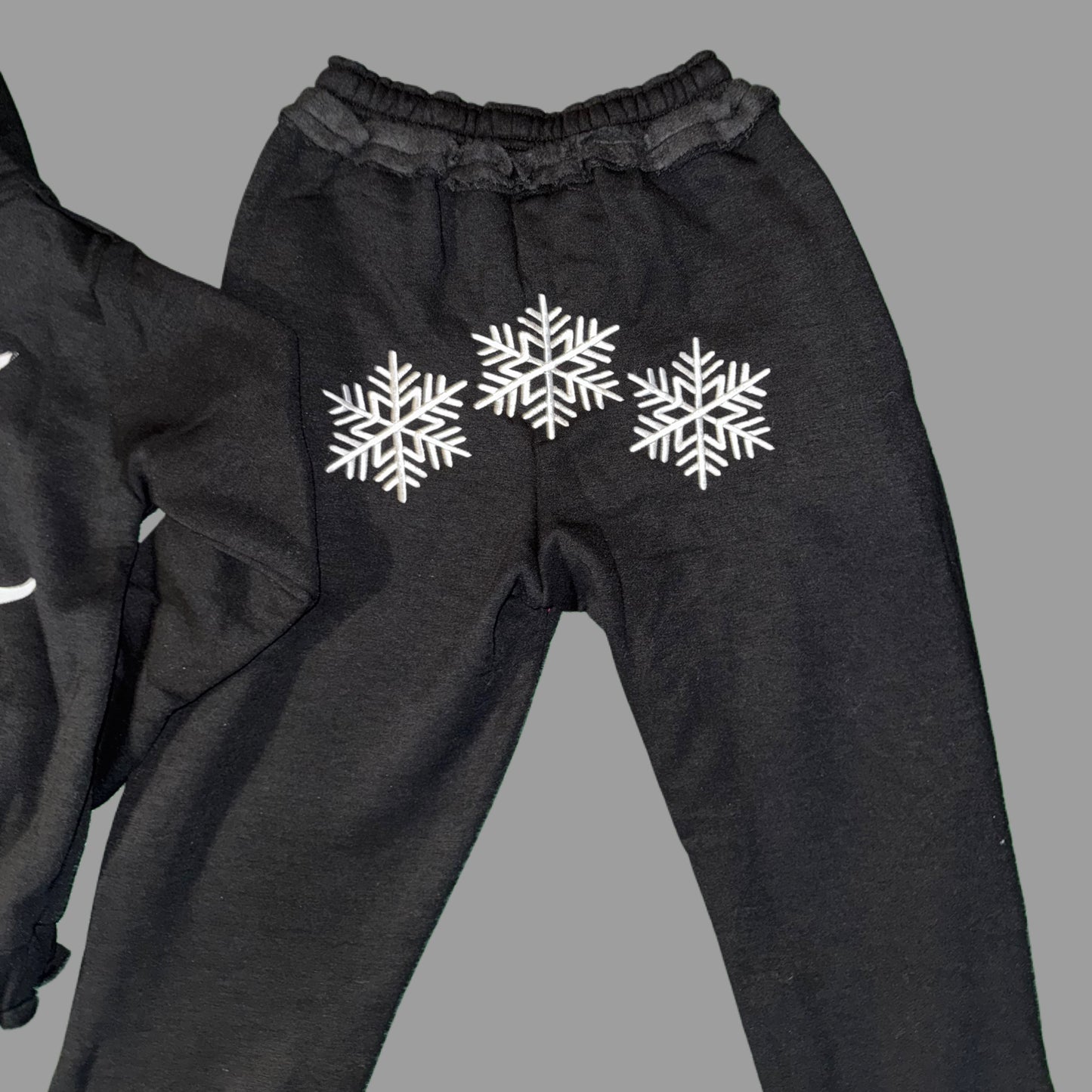 Old English Flakes Pants (Black)