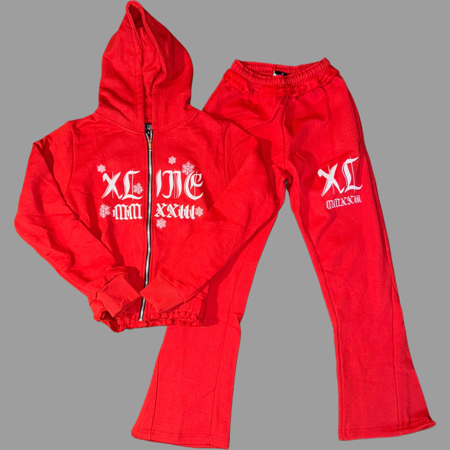 Old English Flakes Pants (Red)