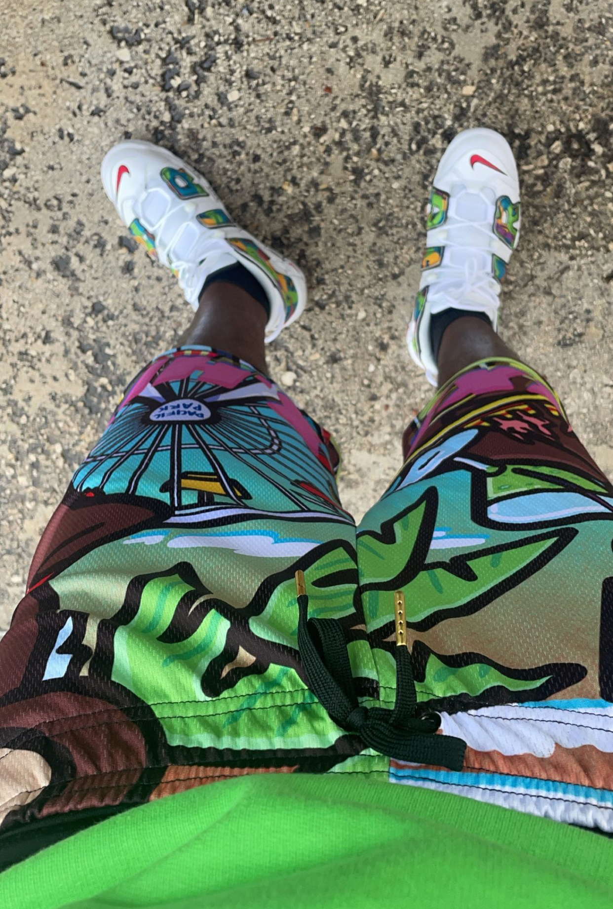 Santa Monica shorts (xhendrixx)