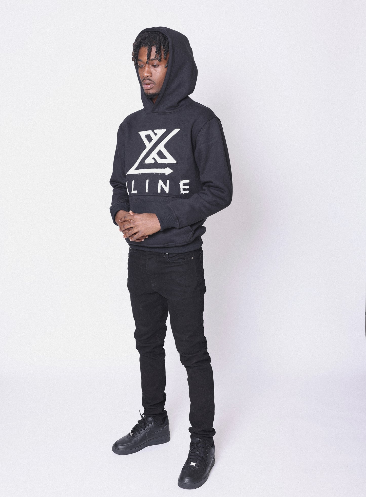 Original Distressed Hoodie (Black)